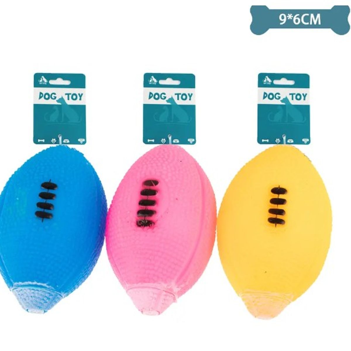 GENERICO - Pelota De Rugby 96Cm Color Aleatorio