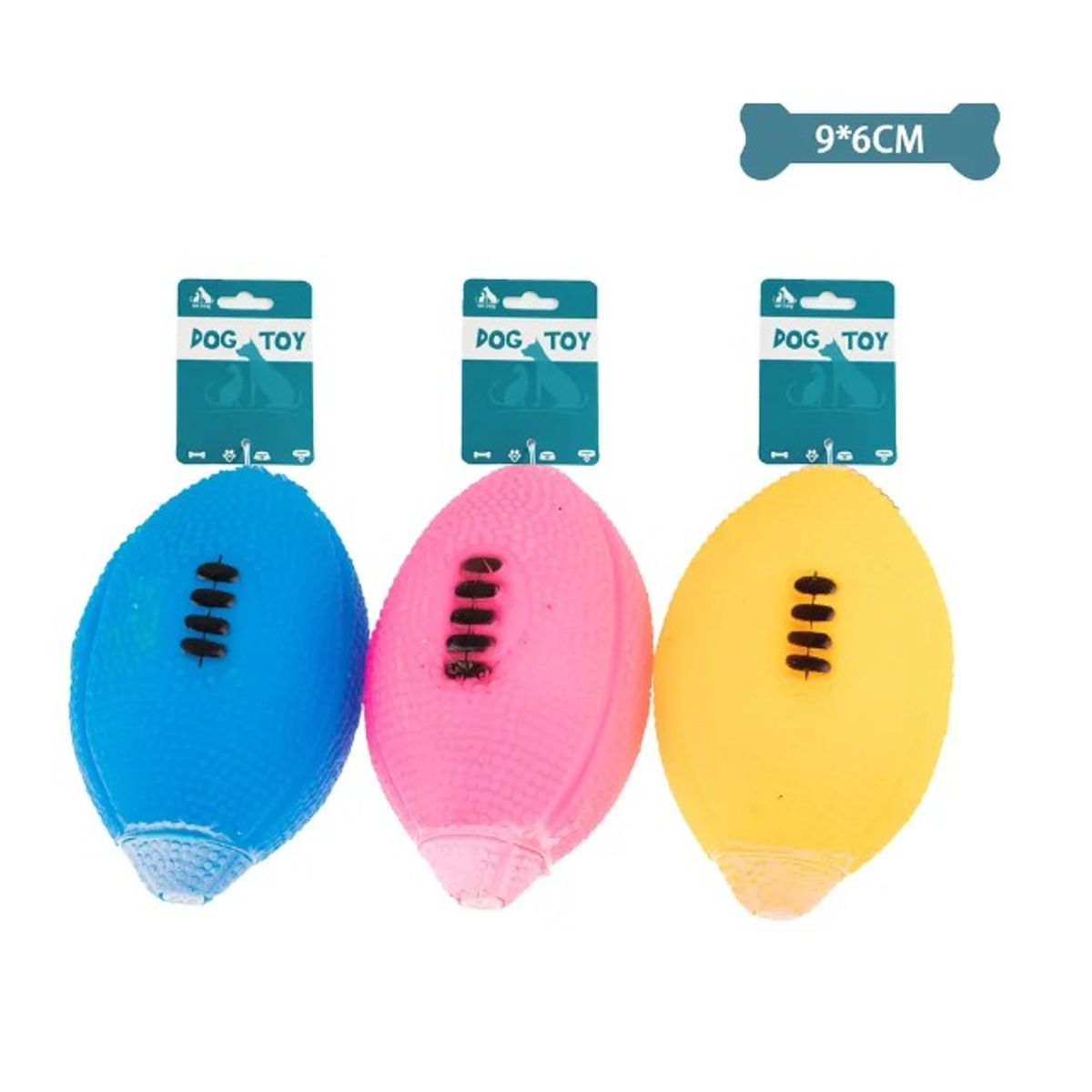 GENERICO - Pelota De Rugby 96Cm Color Aleatorio