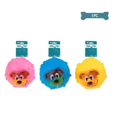 GENERICO - Pelota De Cara De Perro 77Cm Color Aleatorio