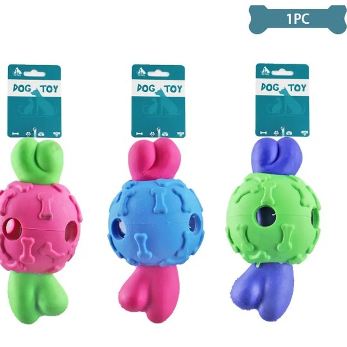 GENERICO - Juguete Combinado De Hueso Y Pelota 1Pcs Color Aleatorio