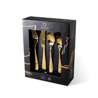 Set de cuchillería 24 piezas gold