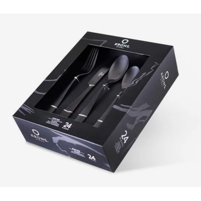 Imagen 2 del producto Set cuchillería Black 24 piezas