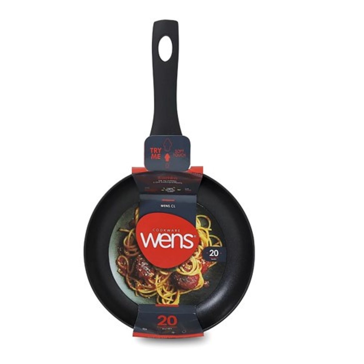 WENS - Sartén Antiadherente 20 cm negro wens Firenze