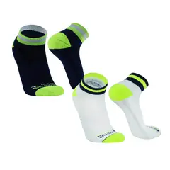 SILVERA NANOTECH - Calcetines cortos tobilleros running tenis padel gym yoga mujer hombre