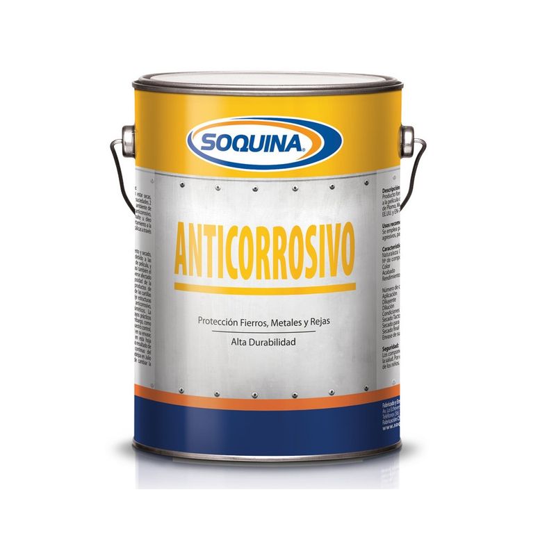 SOQUINA - ANTICORROSIVO AZUL OSCURO GL SOQUINA.
