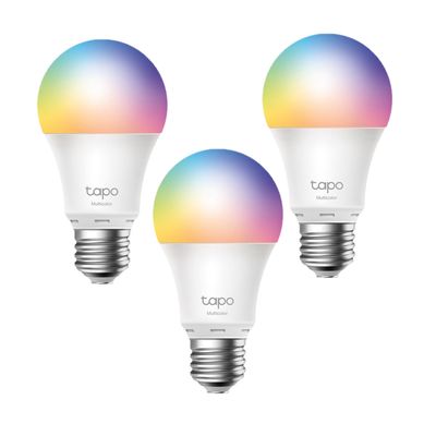 Imagen 2 del producto Set 3 Ampolletas Smart Tp-Link Tapo Colores E27 Wi-fi Google Alexa