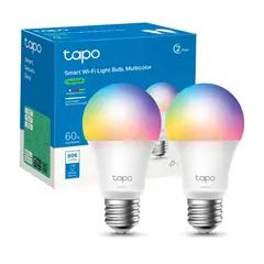 TP LINK - Set 2 Ampolletas Smart Tp-Link Tapo Colores E27 Wi-fi Google Alexa