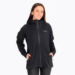 MERRELL - Impermeable Mujer Whisper Rain Shell Negro