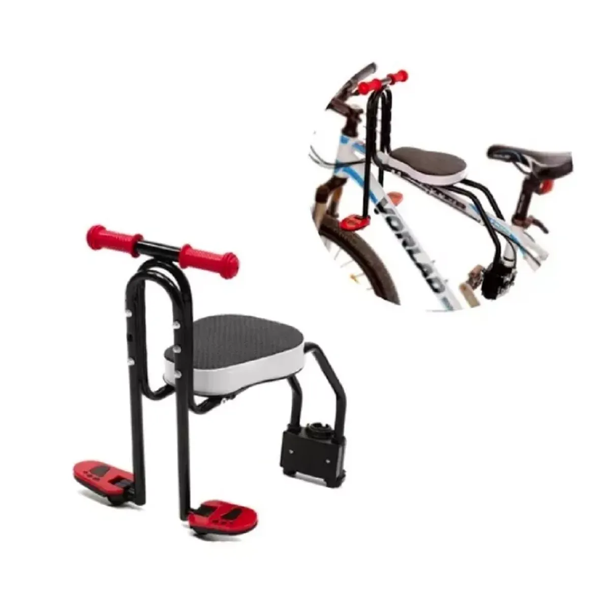 MUNDO MAGIA - Silla Soporte Asiento Delantero De Bicicleta Para Niños Bebé