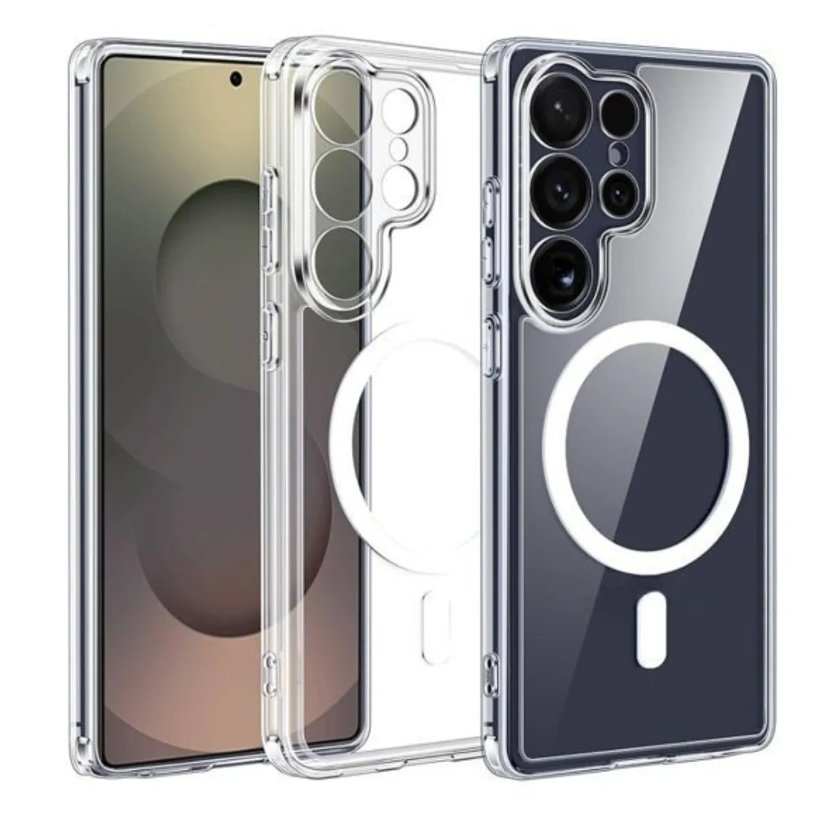 GENERICO - Carcasa Magnética Para Samsung S25 Ultra Magsafe