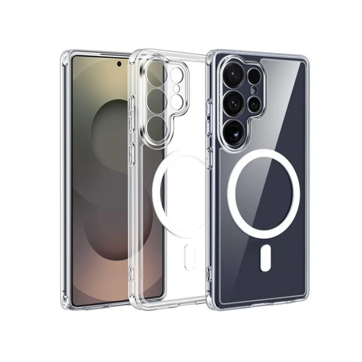 GENERICO - Carcasa Magnética Para Samsung S25 Ultra Magsafe