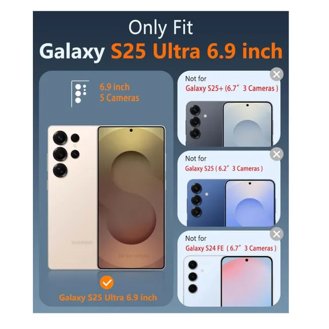 GENERICO - Carcasa Magnética Para Samsung S25 Ultra Magsafe