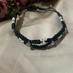 GENERICO - Pulsera de Hilo Negro