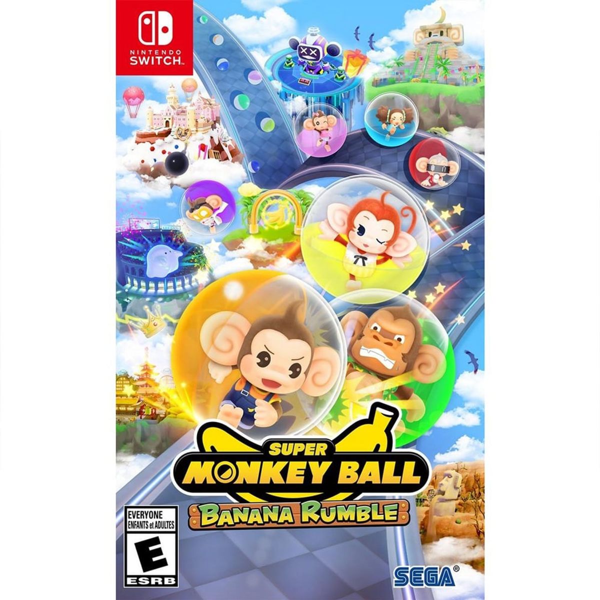 SEGA - VIDEOJUEGO SUPER MONKEY BALL BANANA RUMBLE NSW
