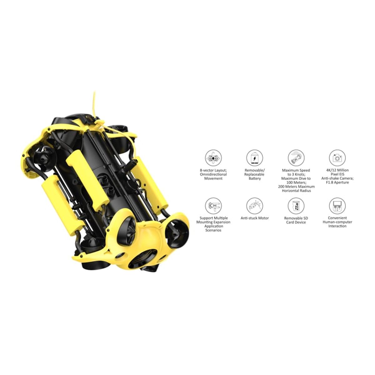 CHASING - Chasing M2 Rov Submarino Edición Estándar 200Metros