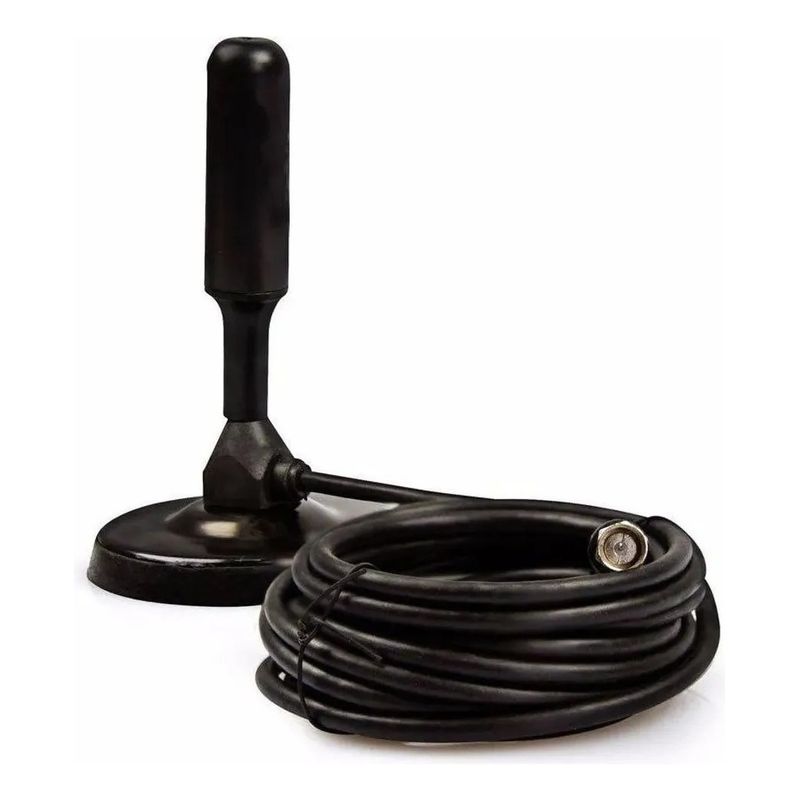 GENERICO - Antena Tv Digital Hd Con Iman Interior  Exterior