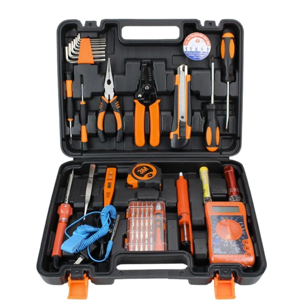 YEP S - Set 31 Piezas Herramientas Electricista + Maletín Portátil