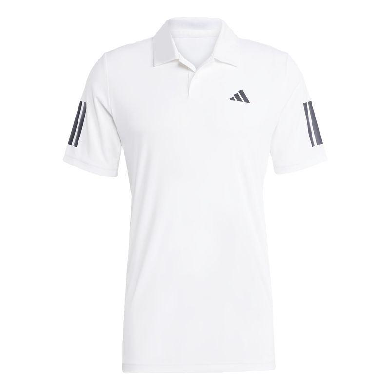 ADIDAS - Polera Cuello Camisa Club de Tenis 3 Tiras Climacol