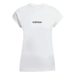 ADIDAS - Essentials Linear Cotton Tee.-