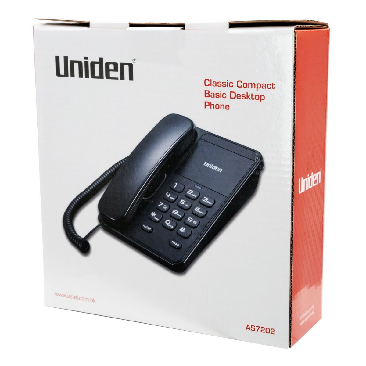 UNIDEN - TELEFONO AS-7202 SOBREMESA UNIDEN NEGRO