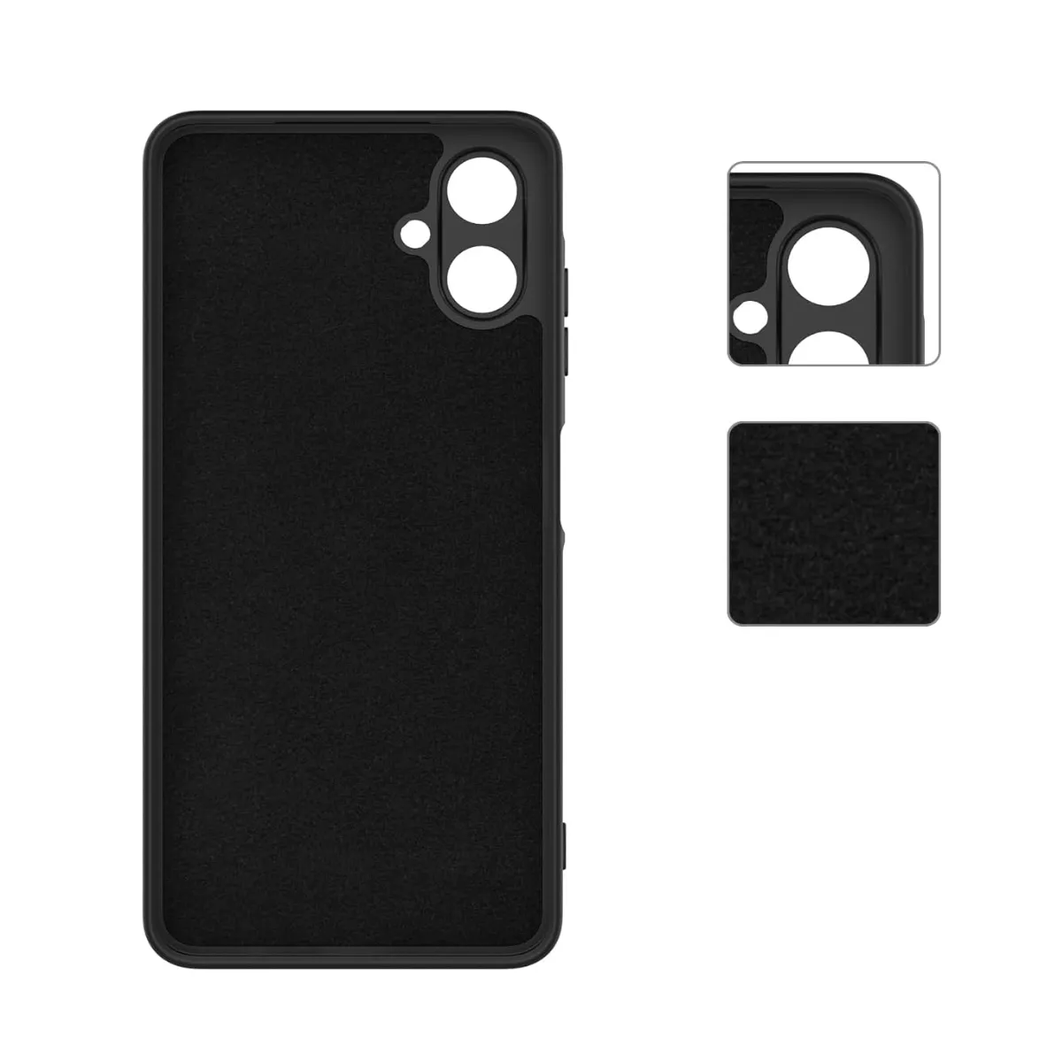 JOIGO - Carcasa Para Samsung A06 5G Goma Negro