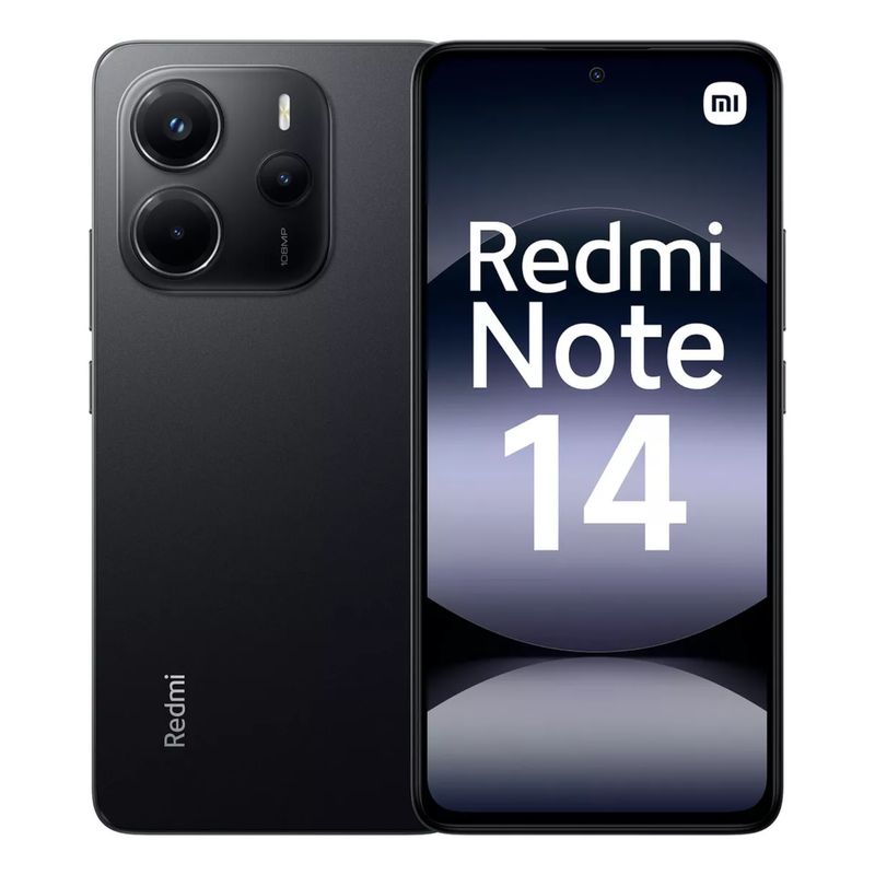 XIAOMI - Celular Xiaomi Redmi Note 14 8GB 256GB Midnight Black