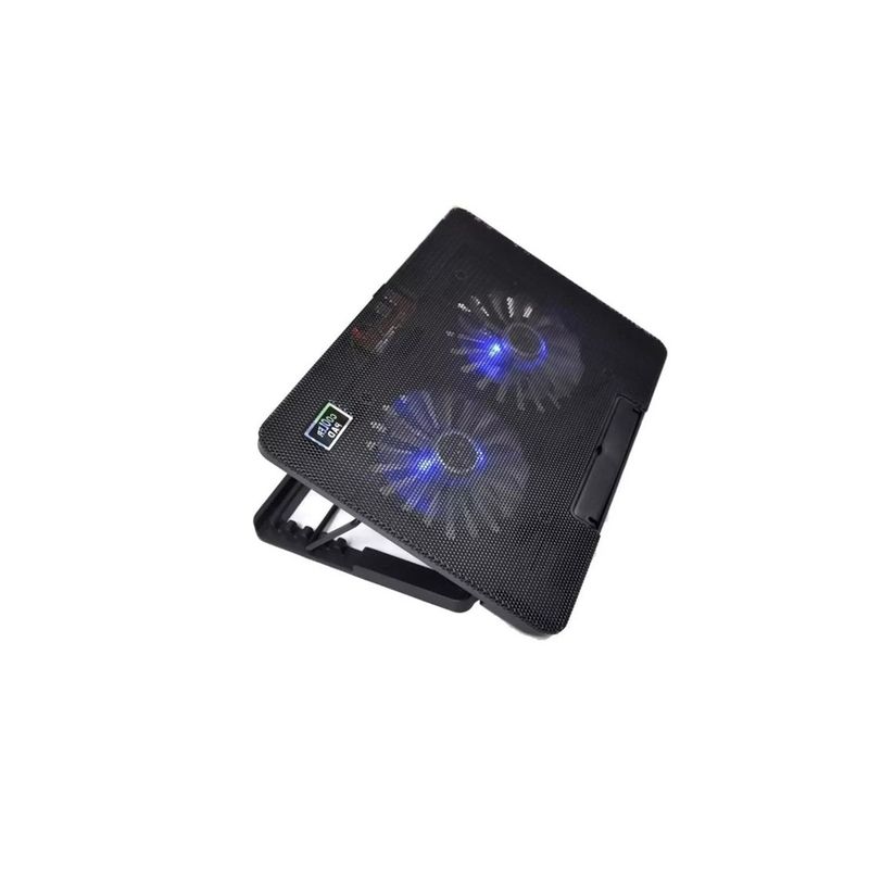 GENERICO - Base Ventilador Notebook Base Cooler Notebook Mesa Negro