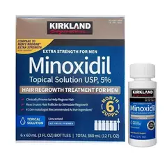 KIRKLAND - MINOXIDIL TRATAMIENTO PARA 6 MESES