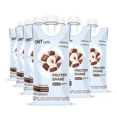 QNT - Bandeja De 12 Shakes Proteína 330 Ml Chocolate
