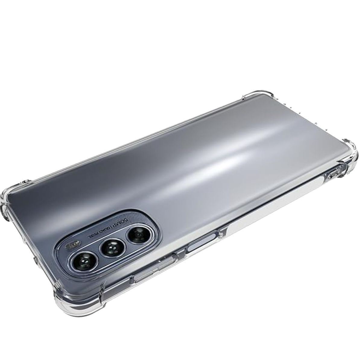 JOIGO - Carcasa Transparente Reforzados Para Motorola G52