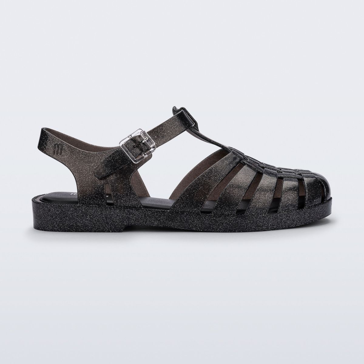MELISSA - Melissa Possession Shiny  Negro Glitter
