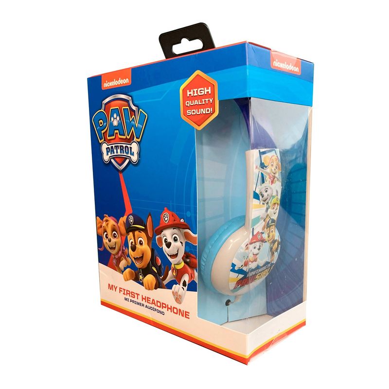 DISNEY - AUDÍFONO KIDS PAW PATROL ALÁMBRICO