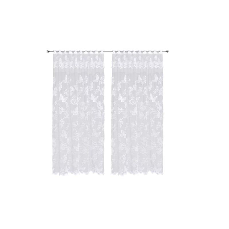 GENERICO - Set Visillo 2 Paños 3 Mts Mariposas