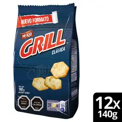 NESTLE - Galleta Grill Clásica 140g x 12 unidades