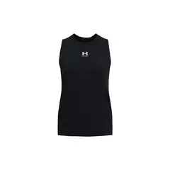 UNDER ARMOUR - Polera Off Campus Muscle Mujer Negro