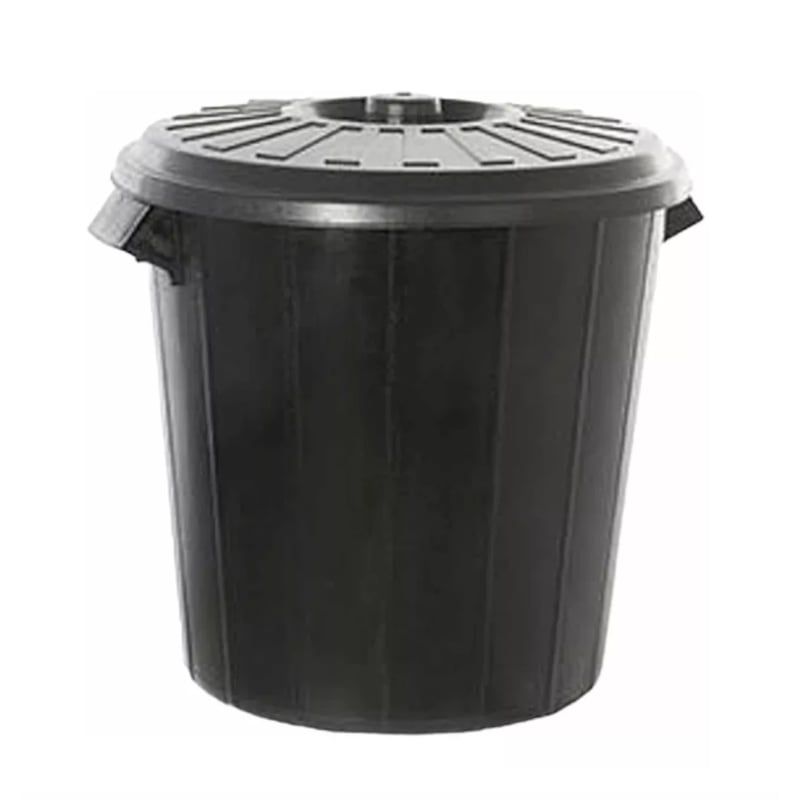 GENERICO - Basurero Papelero 60 Litros Tapa Lisa