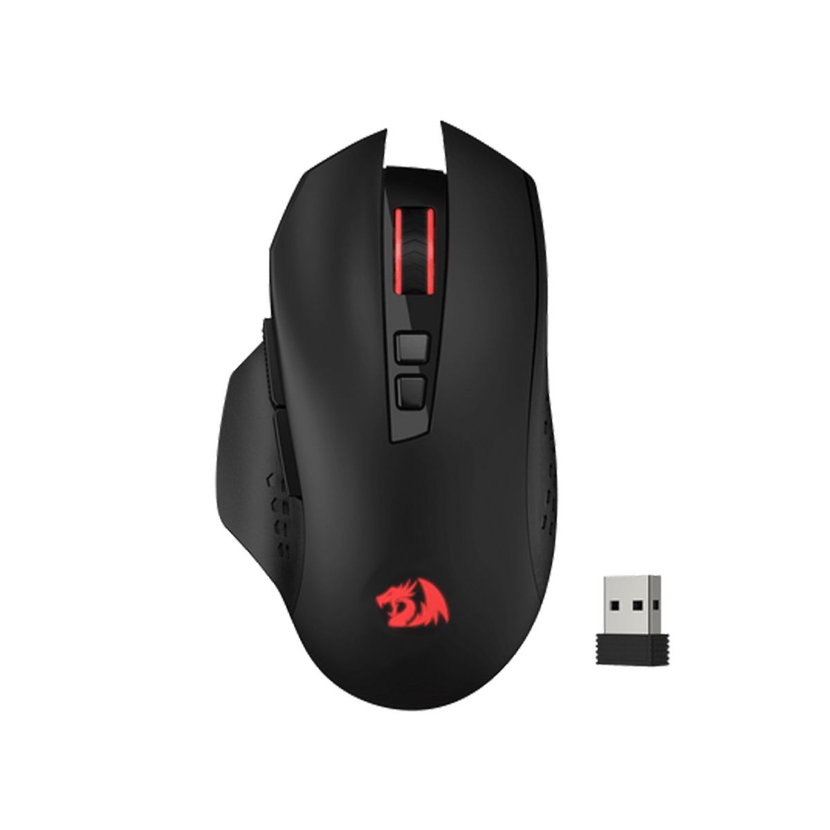 REDRAGON - Mouse Gamer Redragon Gainer Wireless M656 Black