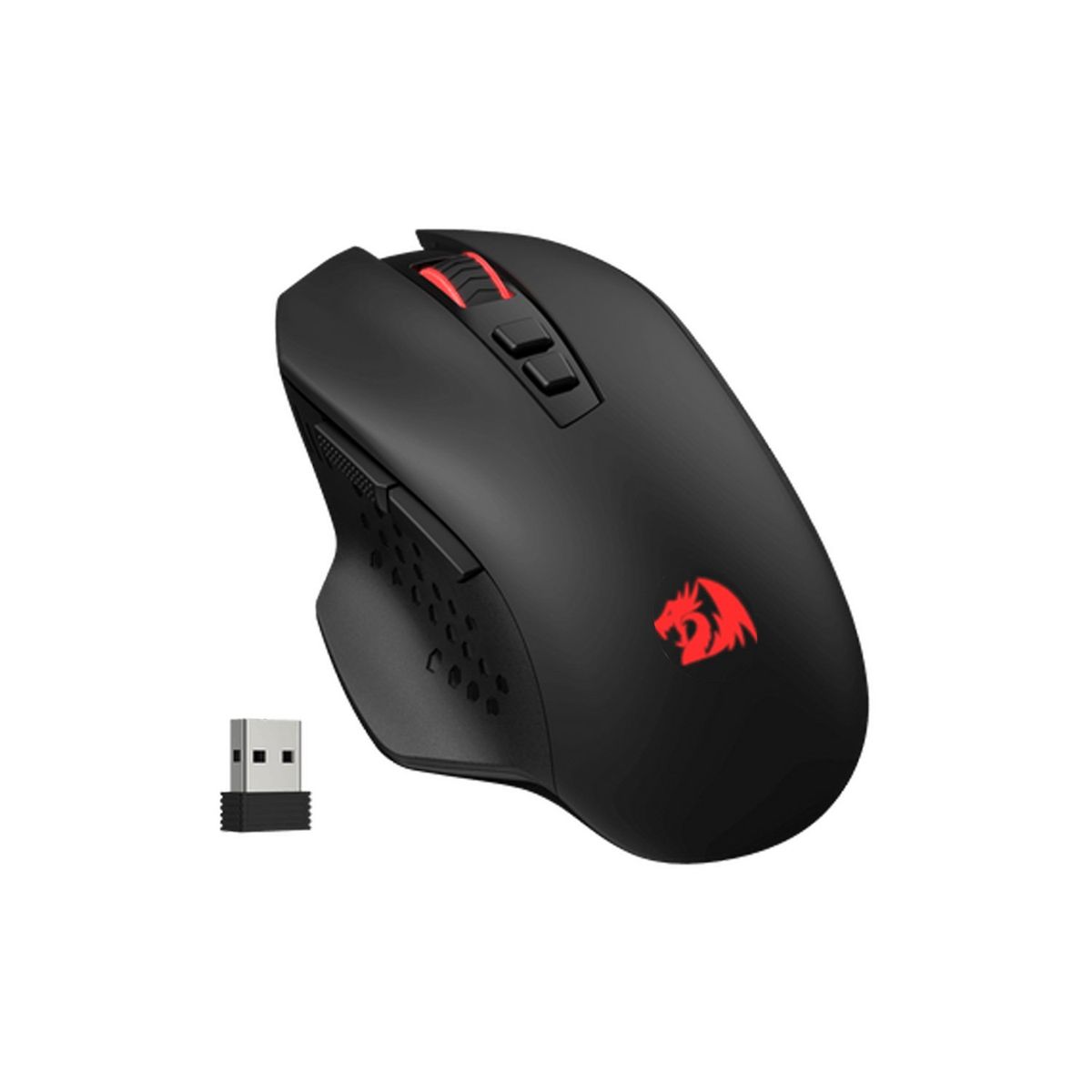 REDRAGON - Mouse Gamer Redragon Gainer Wireless M656 Black