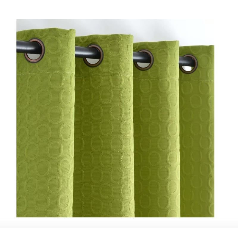 GENERICO - Cortinas Hogar Telas Brocato 2 Panos 140x220 Cm