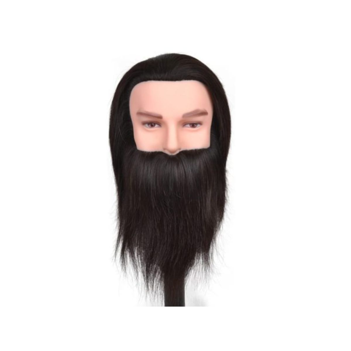 COSMETICAVAL - Cabeza técnica 100% natural peluquería barberia + soporte