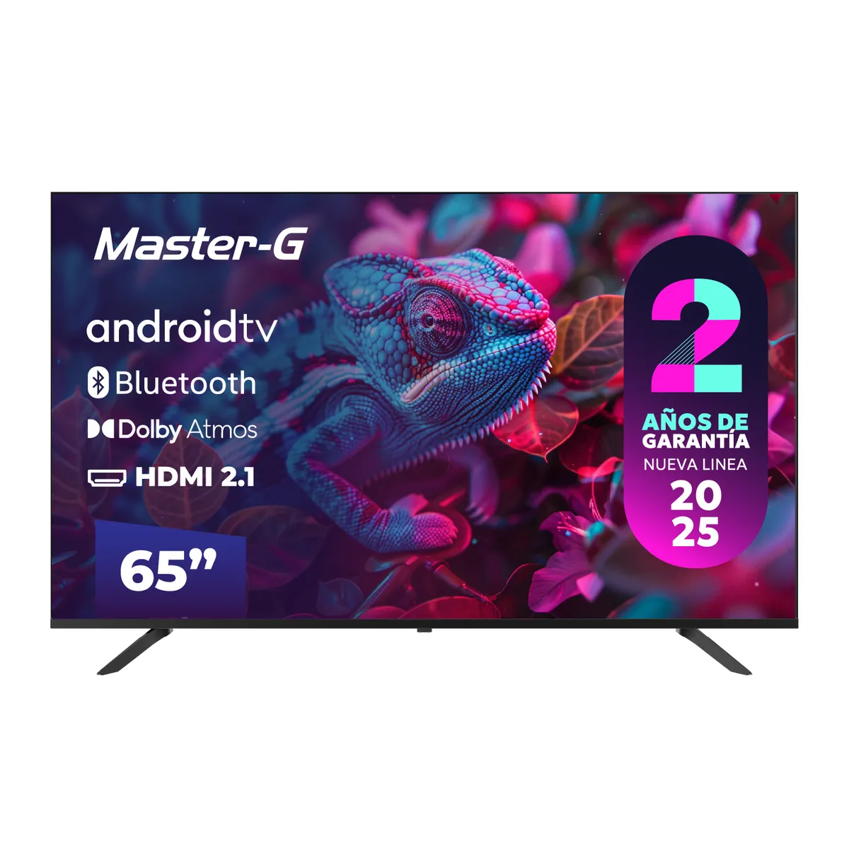 MASTER G - Smart TV Led 65" Android UHD 4K Bluetooth 5.1 MGAE6500F