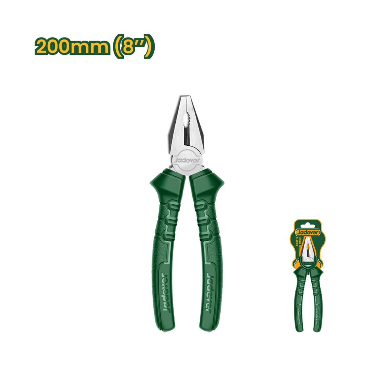 JADEVER - Alicate Universal 8 Pulgadas 200mm JADEVER