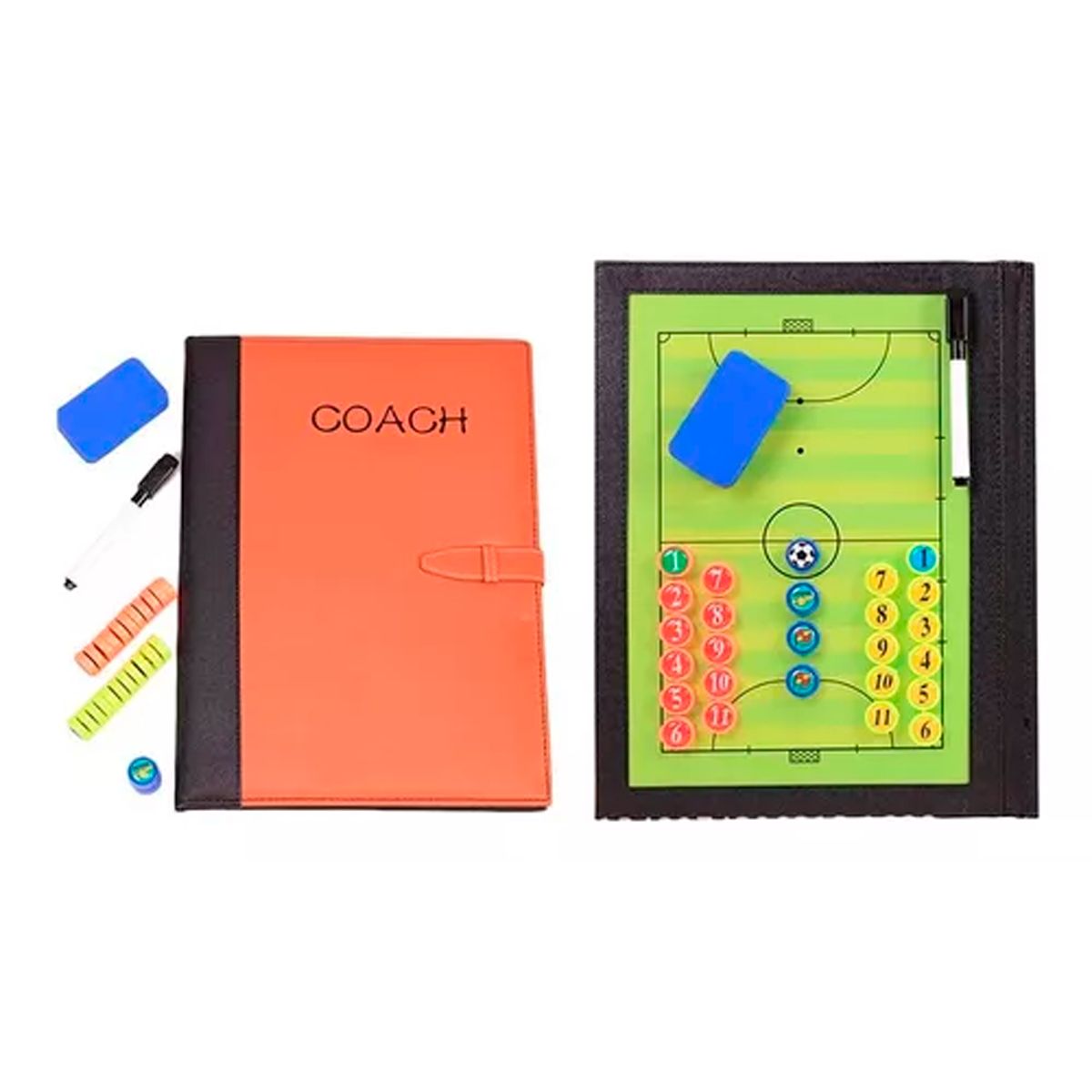 SDFIT - Tablero Magnético De Entrenador Doble Lado 22x33cm Mkmcb-01