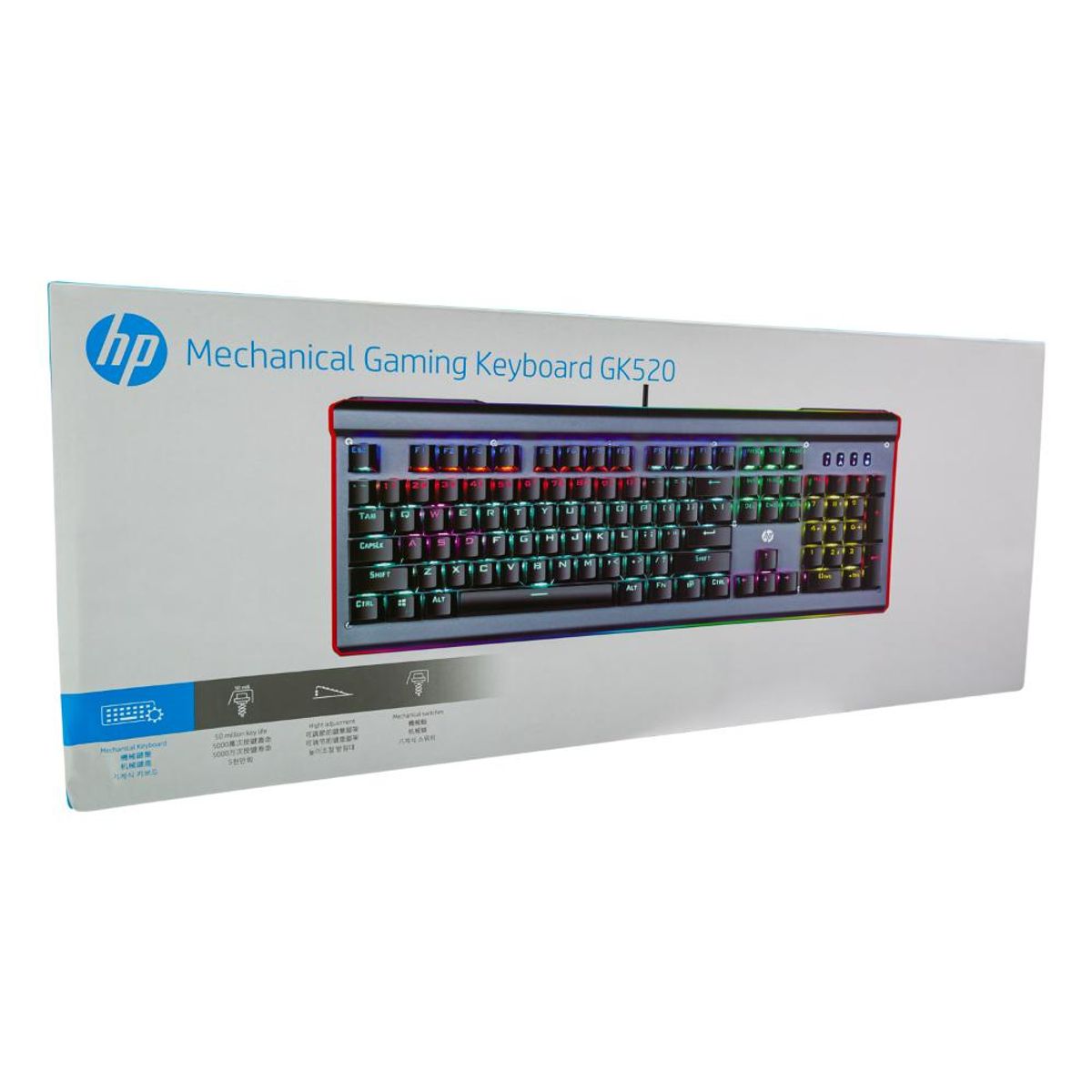 HP - GK520 TECLADO  MECANICO RGB