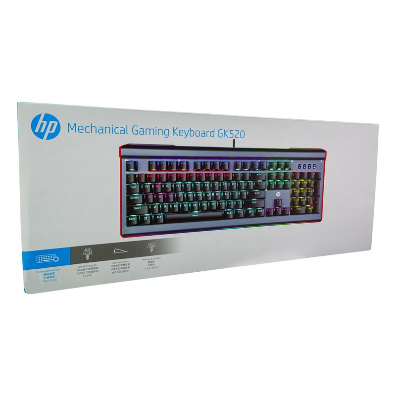 HP - TECLADO GAMER MECANICO RGB GK520 OPEN BOX