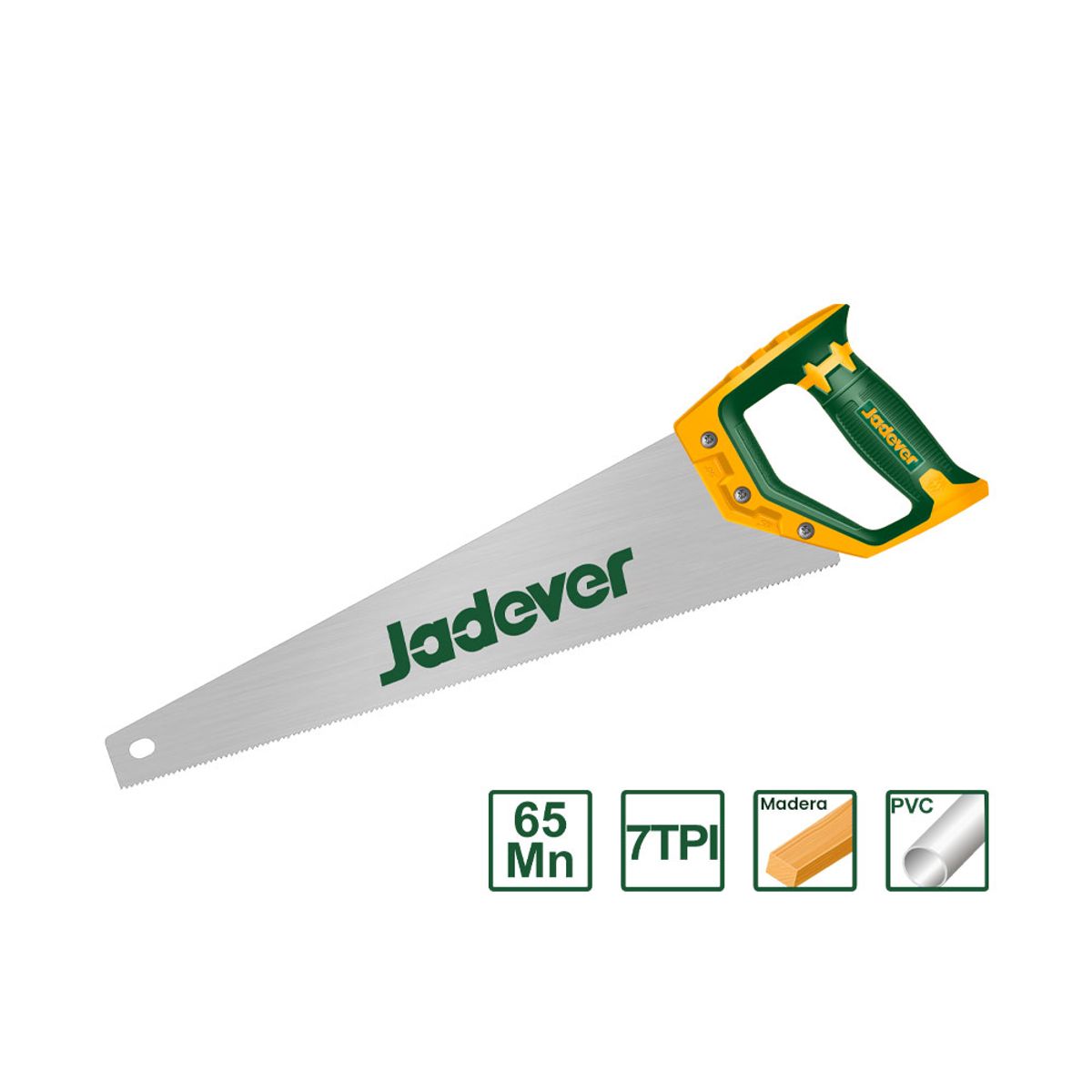 JADEVER - Serrucho Carpintero 18 Pulgadas JADEVER