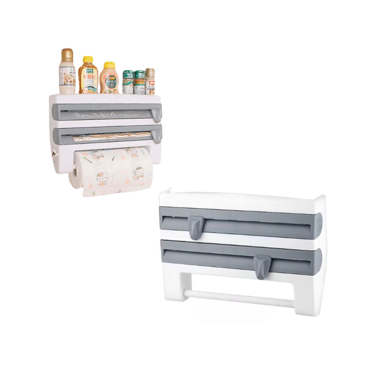 GENERICO - Dispensador De Rollo Papel Toalla Servilletas Para Cocina De Pared