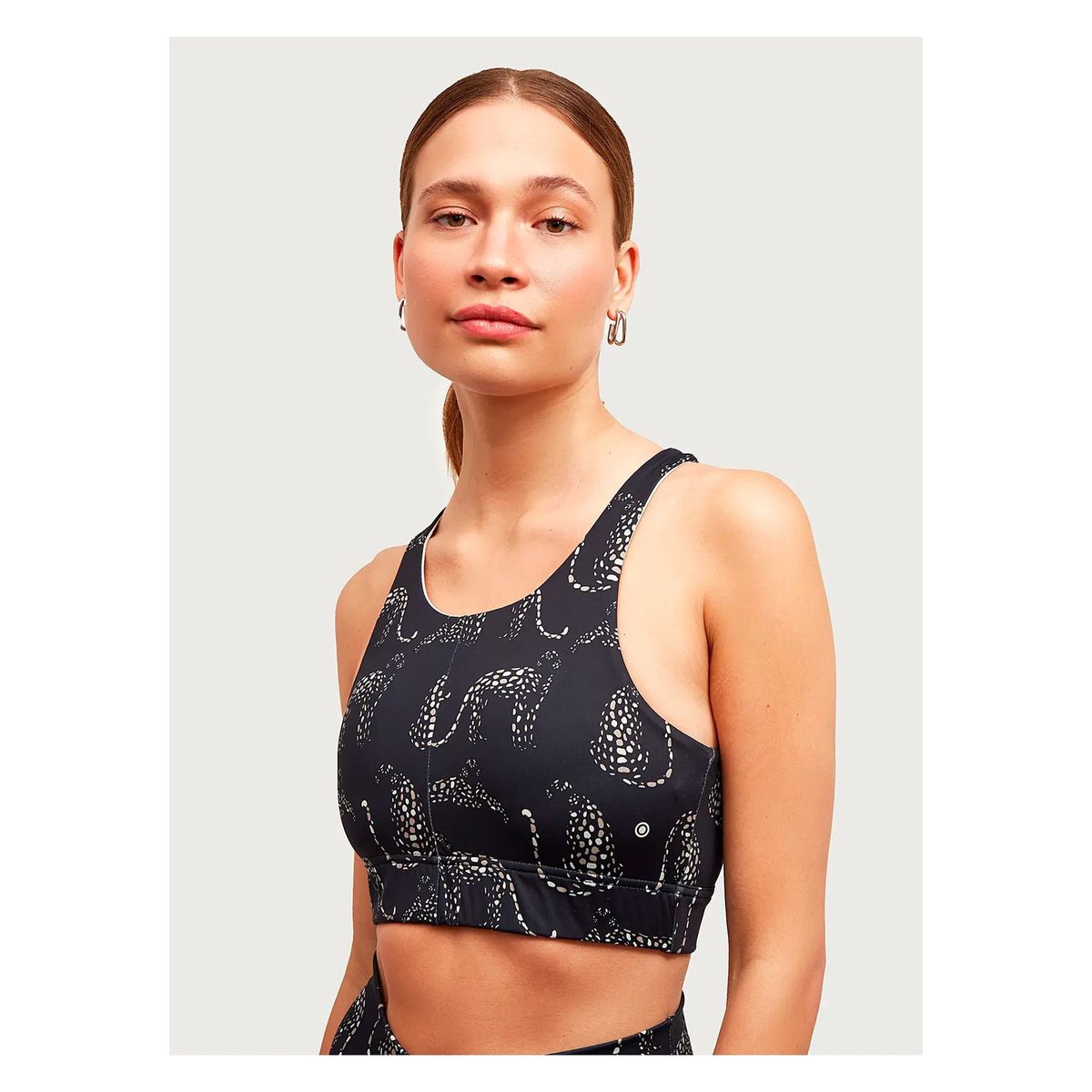 LOUNGE - Peto Deportivo Halter Tigres Negro LOUNGE