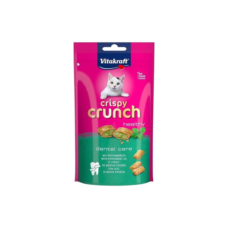 VITAKRAFT - Vitakraft Crispy Crunch Menta Dental Care 60 gr