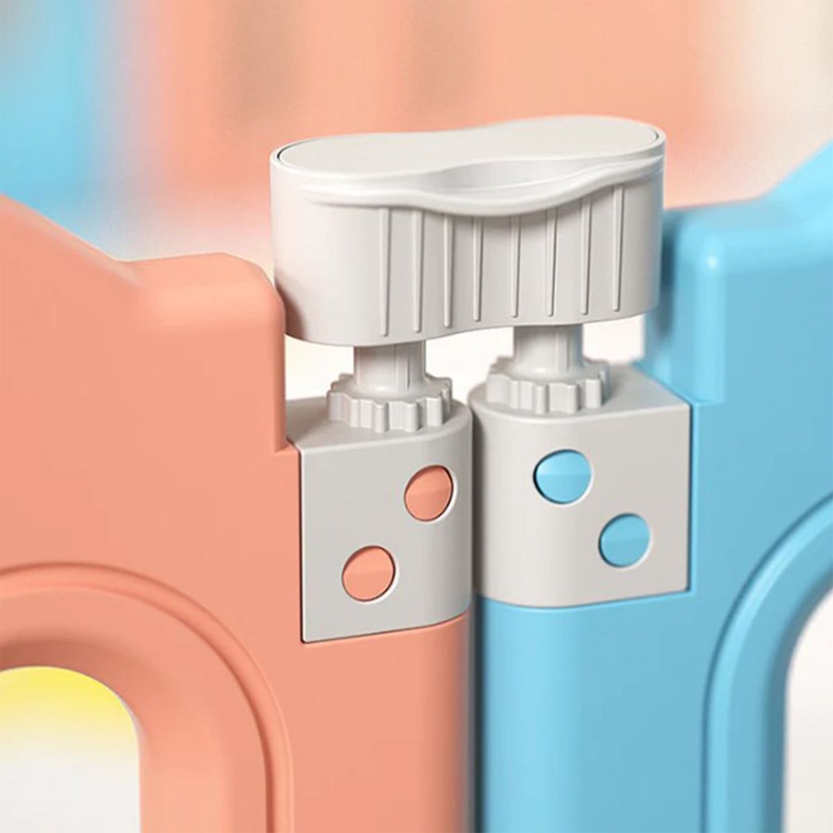 BEBESIT - Corral de juegos didáctico +Alfombra Antigolpes 200x240x48cm